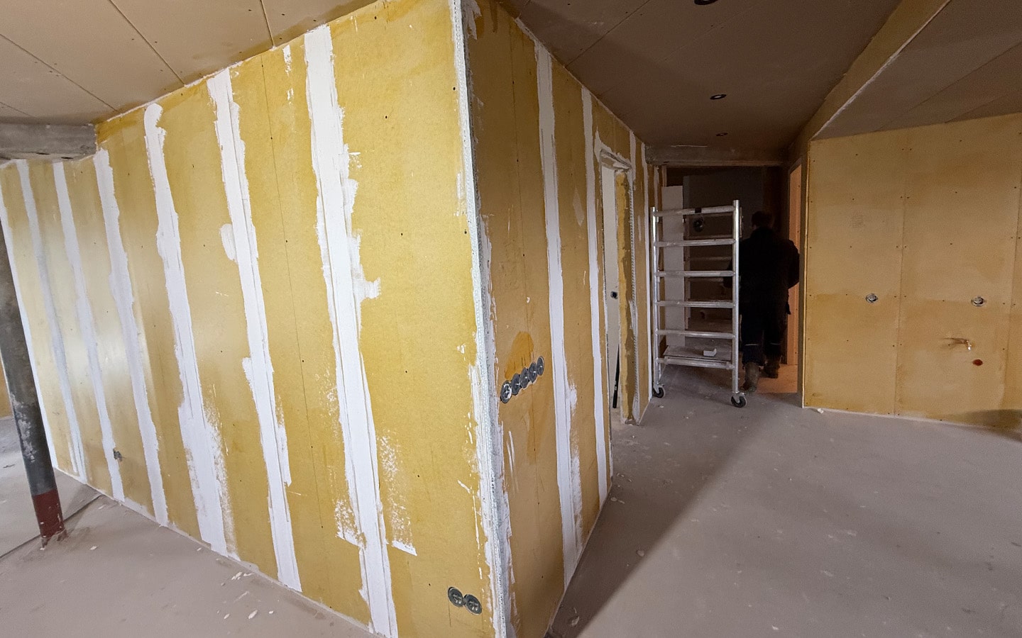 Stucwerkzaamheden woonboerderij project