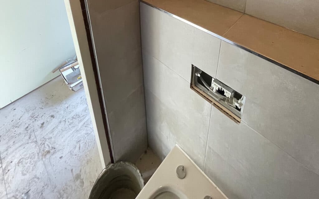 Voorbeeld toiletrenovatie project