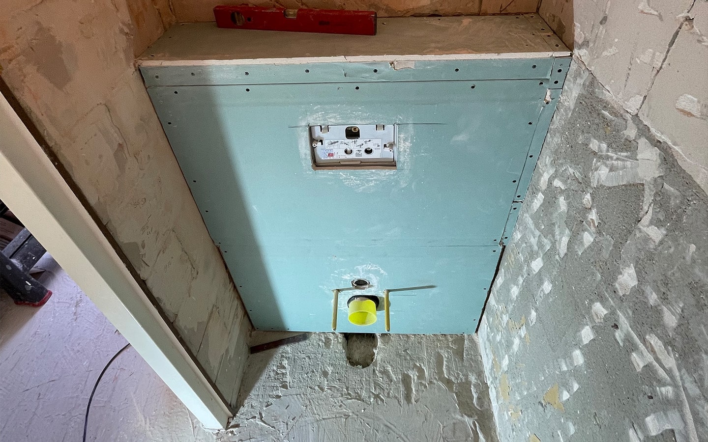 Werkzaamheden toiletrenovatie